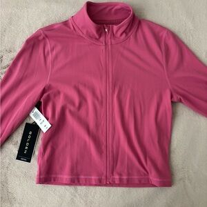 Aritzia Golden Pink Athletic Butter Jacket